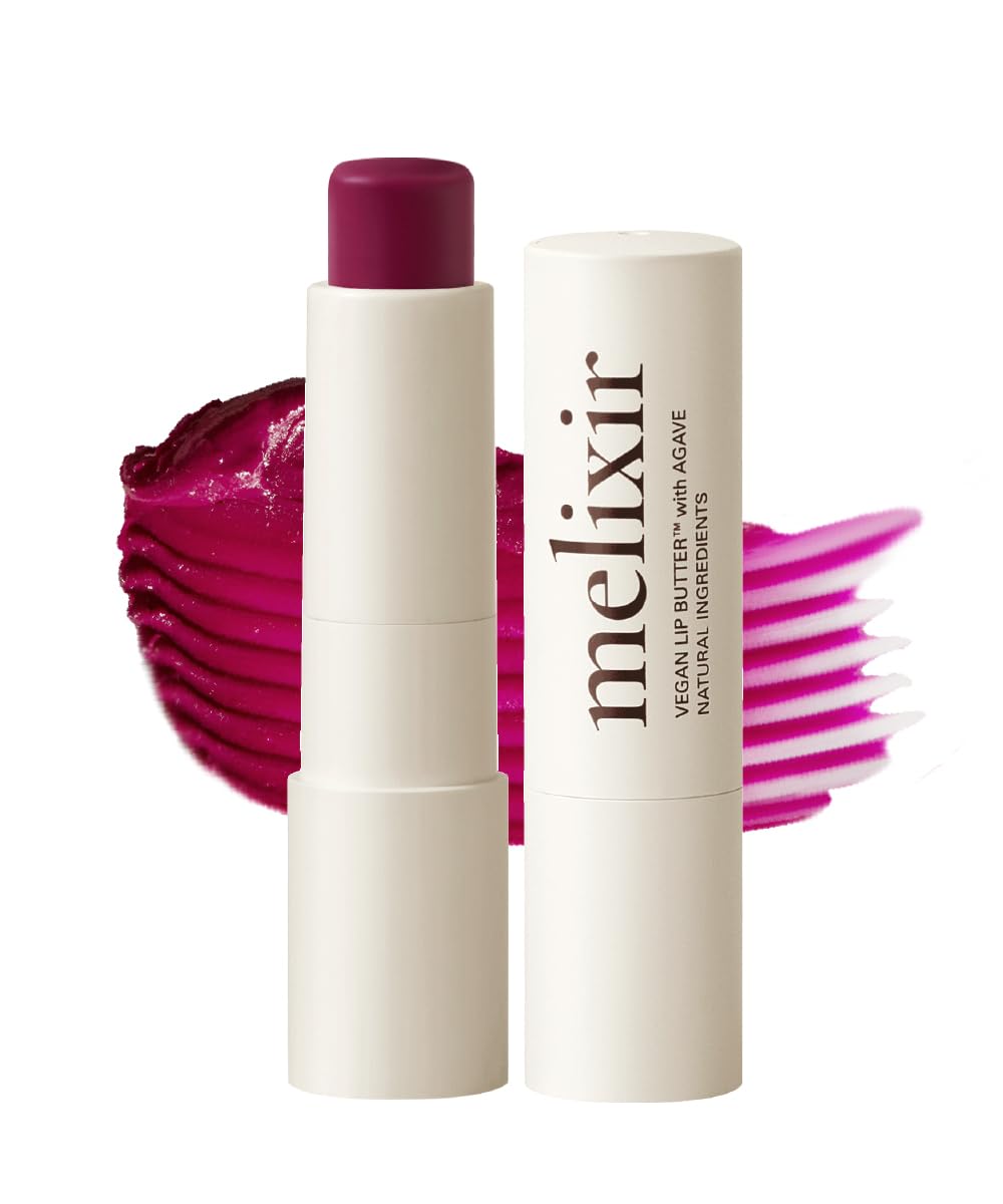Melixir Vegan Lip Butter #16 Wine Stain front view