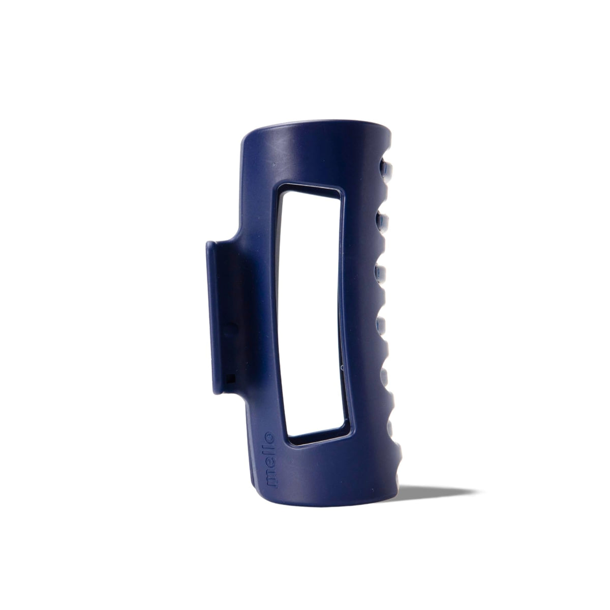 MELLO Medium Hair Clip in blue front view