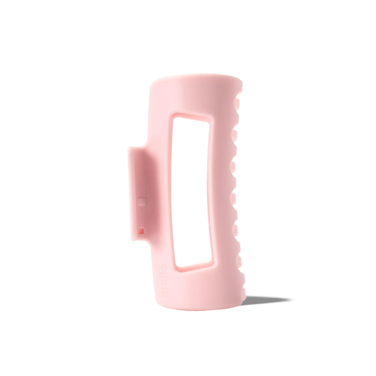 MELLO Medium Hair Clip in pink front view