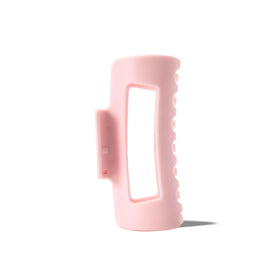 MELLO Medium Hair Clip in pink front view