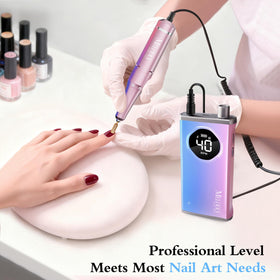 Melodly Electric Nail Drill Kit portable design
