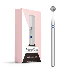 MelodySusie 4mm Ball Shape Cuticle Cleaner Nail Drill Bit front view