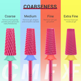 MelodySusie 5 in 1 Nail Drill Bits packaging