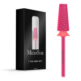 MelodySusie 5 in 1 Nail Drill Bits Pink Blossom front view
