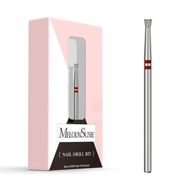 MelodySusie 6.7mm Inverted Tapered Cuticle Cleaner Nail Drill Bit front view