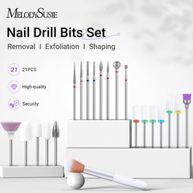 MelodySusie ceramic nail file bits included in the set