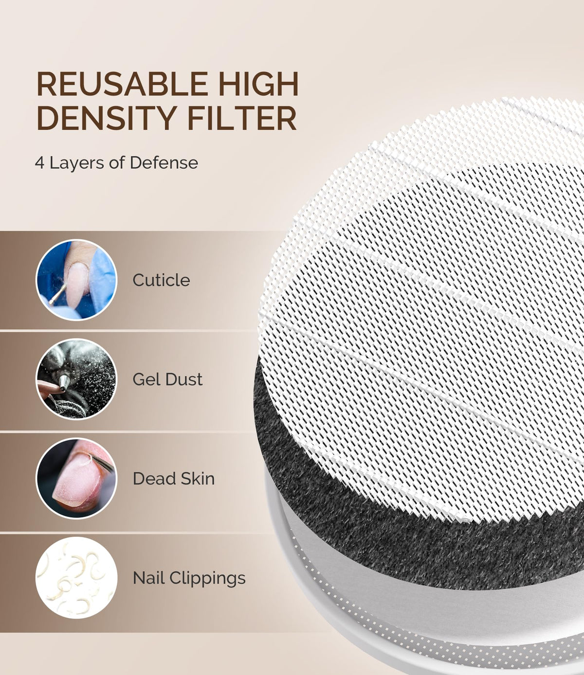 MelodySusie Cordless Nail Dust Collector SProR packaging