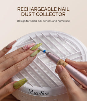 MelodySusie Cordless Nail Dust Collector SProR side view