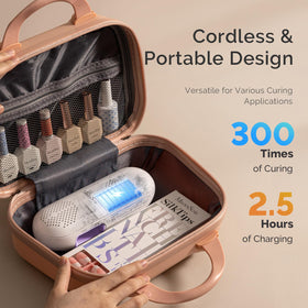 MelodySusie Cordless Nail Lamp with built-in battery