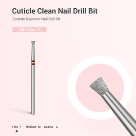 MelodySusie Cuticle Cleaner Nail Drill Bit in packaging