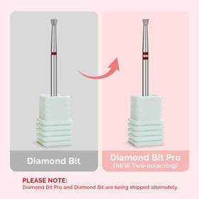 MelodySusie Nail Drill Bit 3/32'' with two-way rotation feature