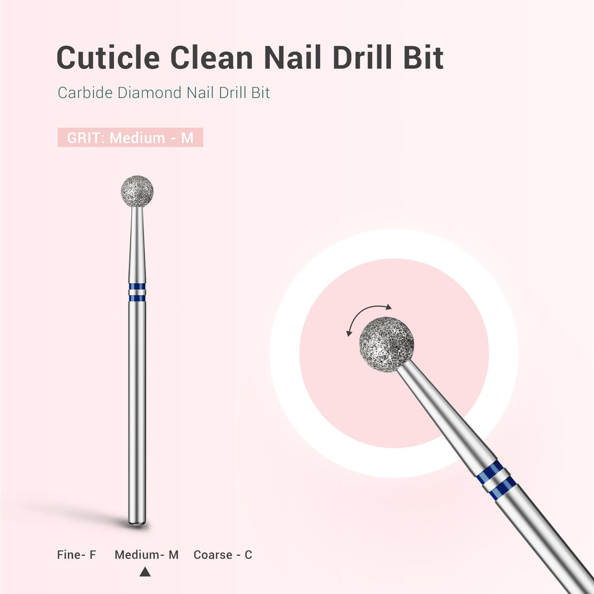 MelodySusie nail drill bit in packaging