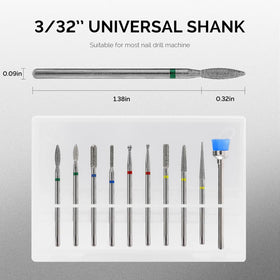MelodySusie nail drill bits for acrylic nails