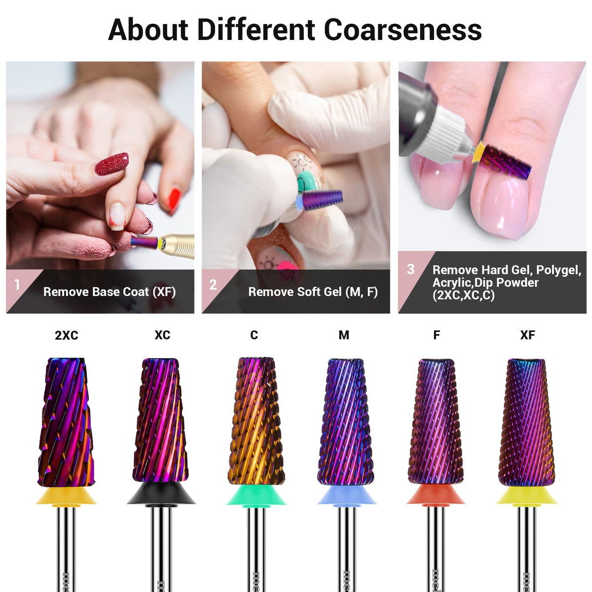 MelodySusie Nail Drill Bits packaging