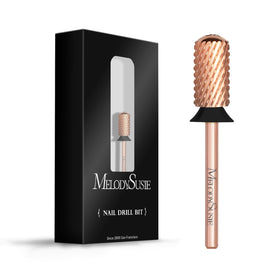 MelodySusie Nail Drill Bits Rose Gold front view