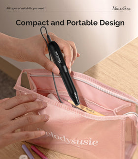 MelodySusie Nail Drill PC120I compact design for portability