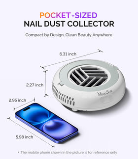 MelodySusie Nail Dust Collector HProA in mint green