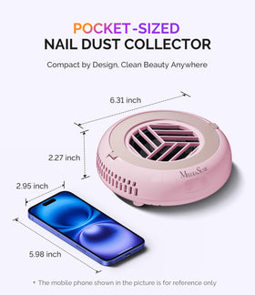 MelodySusie Nail Dust Collector HProA in use during nail care
