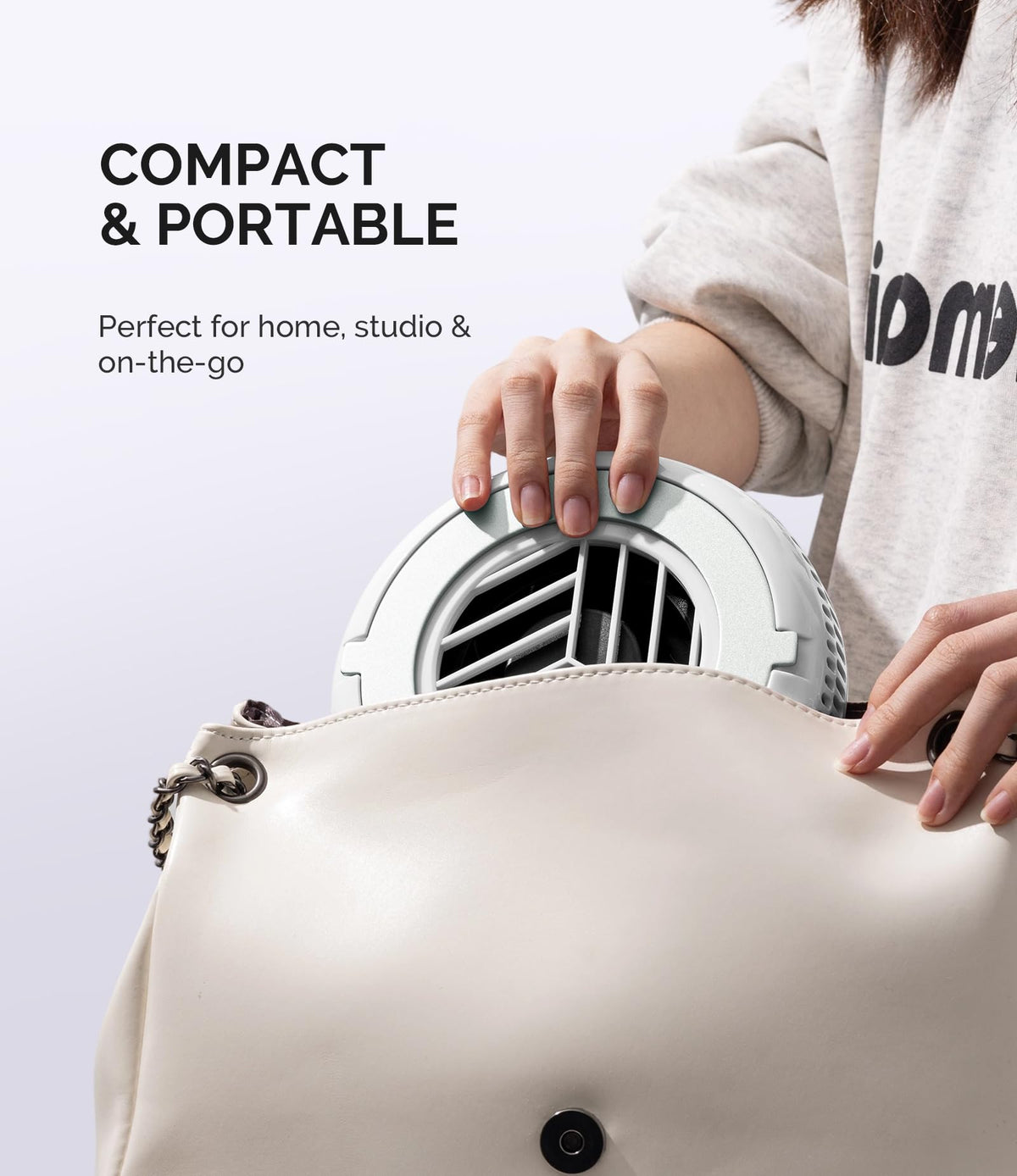 MelodySusie Nail Dust Collector HProA with dust capture in use
