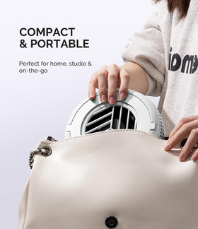MelodySusie Nail Dust Collector HProA with dust capture in use