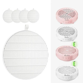MelodySusie Nail Dust Collector Replacement Filter 4-Pack front view