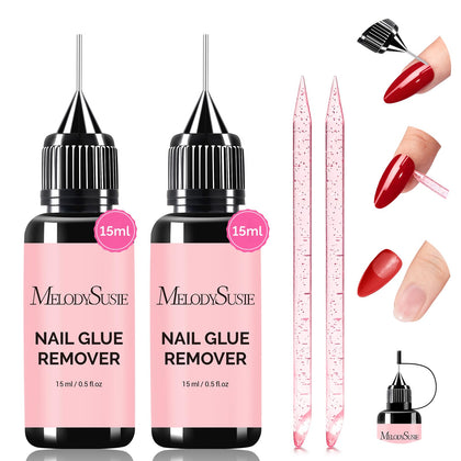 MelodySusie Nail Glue Remover 15ml front view