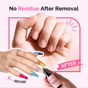 MelodySusie Nail Glue Remover 20ml application demonstration