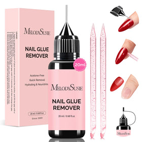 MelodySusie Nail Glue Remover 20ml front view