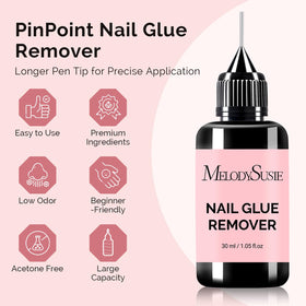 MelodySusie Nail Glue Remover 60ML back view