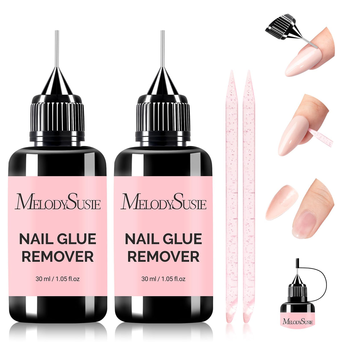 MelodySusie Nail Glue Remover 60ML front view