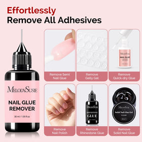 MelodySusie Nail Glue Remover bottle with packaging