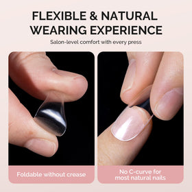 MelodySusie nail tips displayed in various sizes