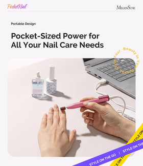 MelodySusie PC100G Nail Drill packaging with product details