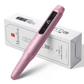 MelodySusie PC180G cordless nail drill front view with LED display