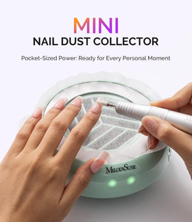 MelodySusie Pocket-Sized Nail Dust Collector HProA side view