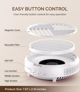 MelodySusie Portable Nail Dust Collector HPro packaging