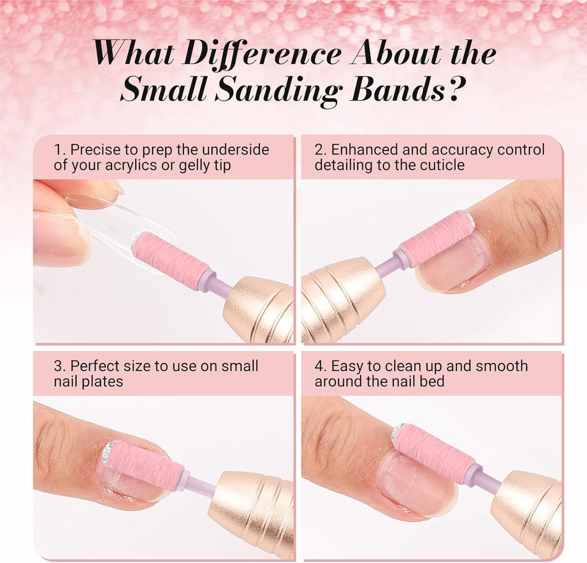 MelodySusie sanding bands set displayed on a white background