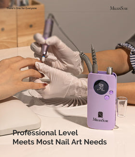 MelodySusie SC320F Nail Drill in lily lavender colour