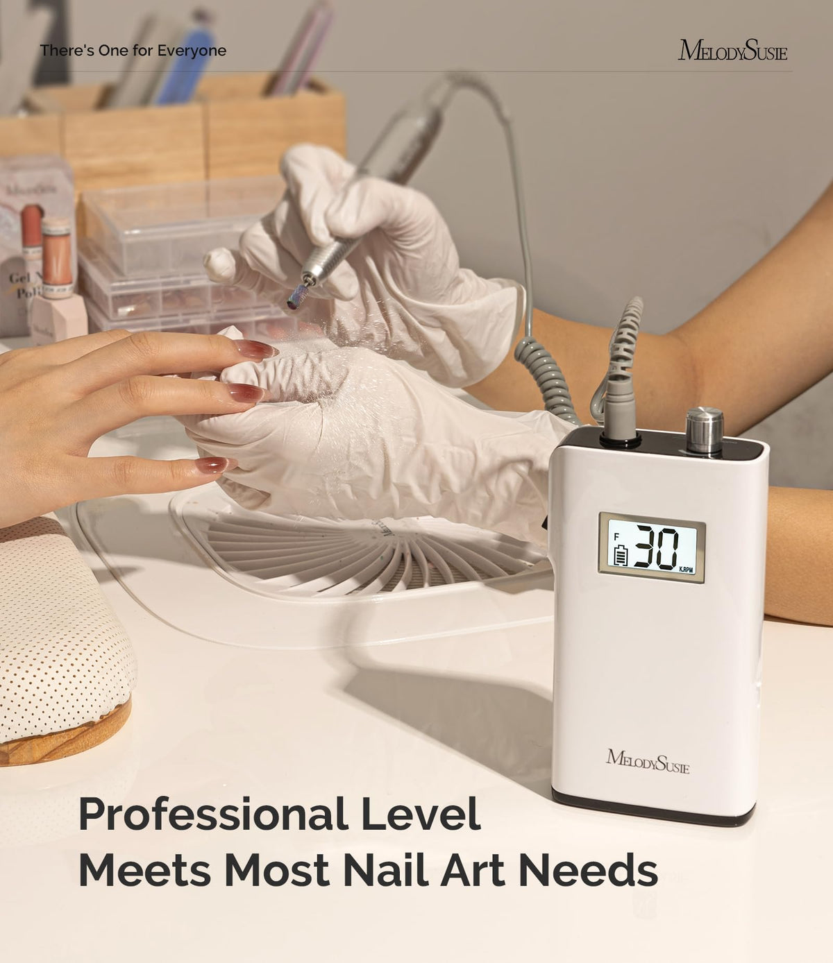 MelodySusie SC320H nail drill with accessories
