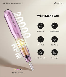 MelodySusie USB Nail Drill PC120I side view
