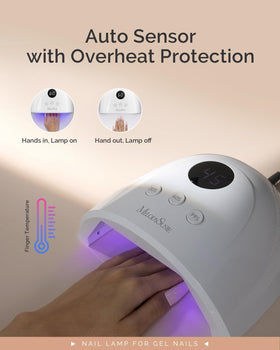 MelodySusie UV Nail Lamp P-Plus30F side view