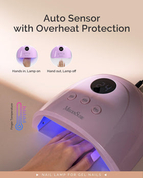 MelodySusie UV Nail Lamp P-Plus30F timer settings