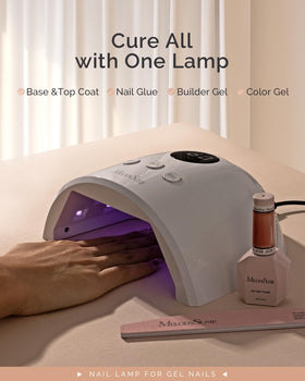 MelodySusie UV Nail Lamp P-Plus30F with power cord