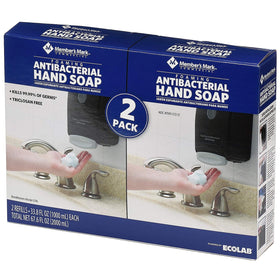MEMBER'S MARK Commercial Foaming Antibacterial Hand Soap refill pack front view