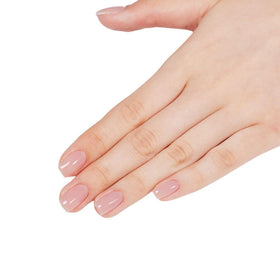 MEMEDA Gel Nail Polish Milky White Nude bottle with brush