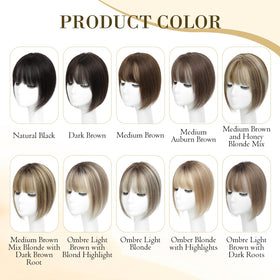 meralona Hair Topper packaging display