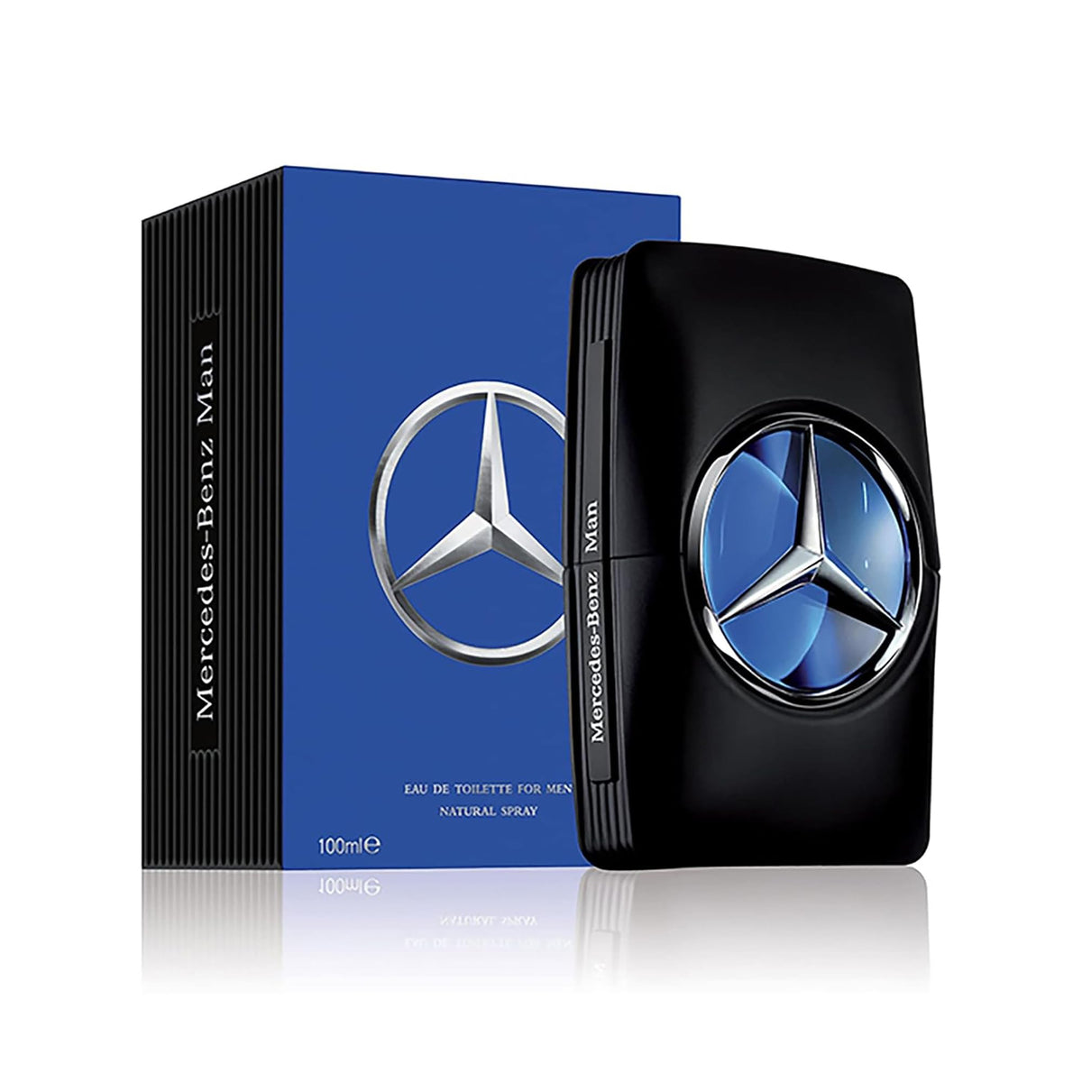 Mercedes Benz Man Eau de Toilette 3.4 oz front view