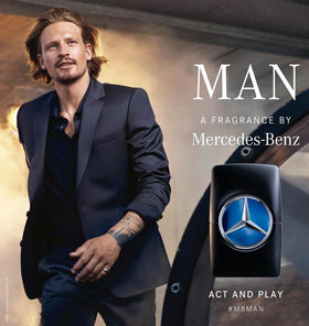 Mercedes Benz Man Eau de Toilette bottle side view