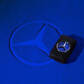Mercedes Benz Man Eau de Toilette displayed on a shelf