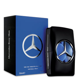 Mercedes Benz Man Eau De Toilette Spray front view 1.7 OZ